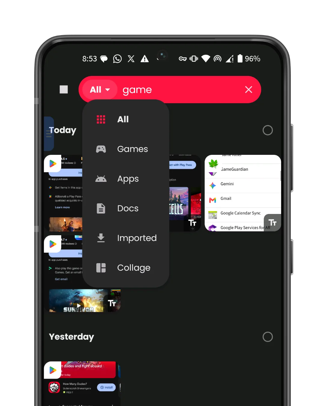Searchable Screenshots